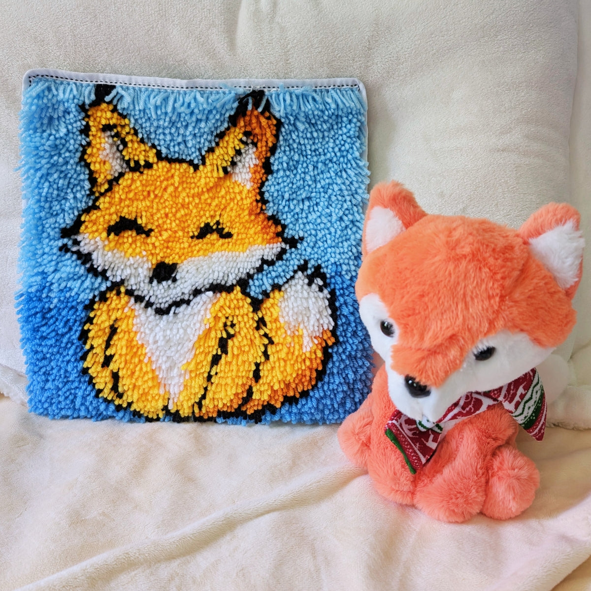 Fox Snuggle Buddy Set