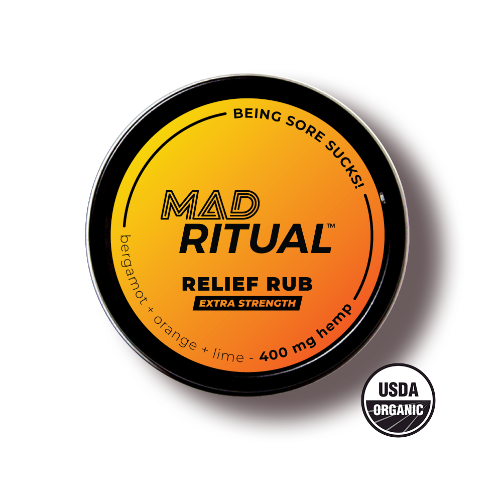 Bergamot Orange Lime Extra Strength Relief Rub