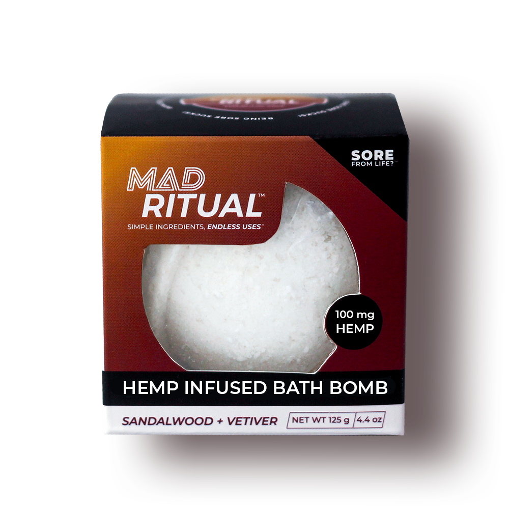 Sandalwood Vetiver Bath Bomb