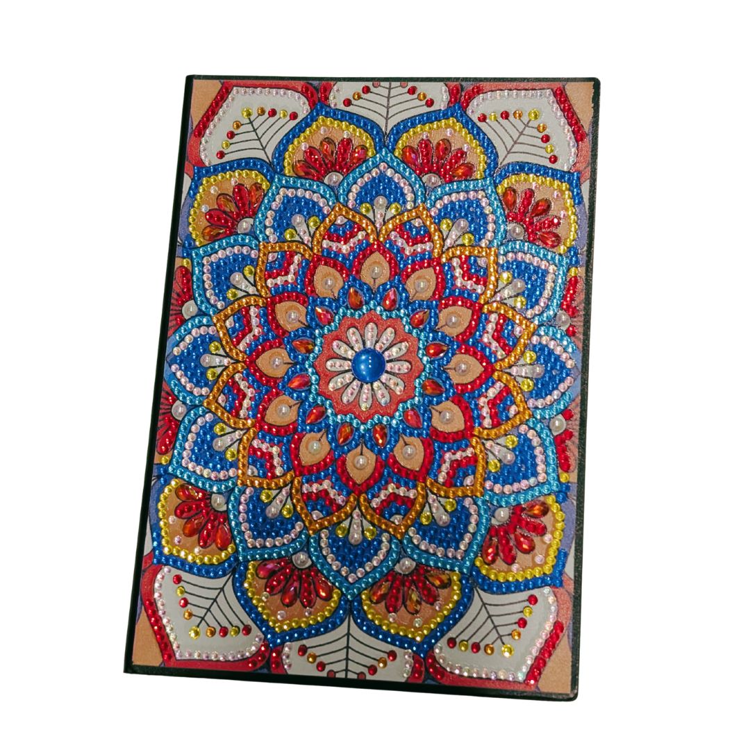 Red Mosaic Journal with Jewel Cover