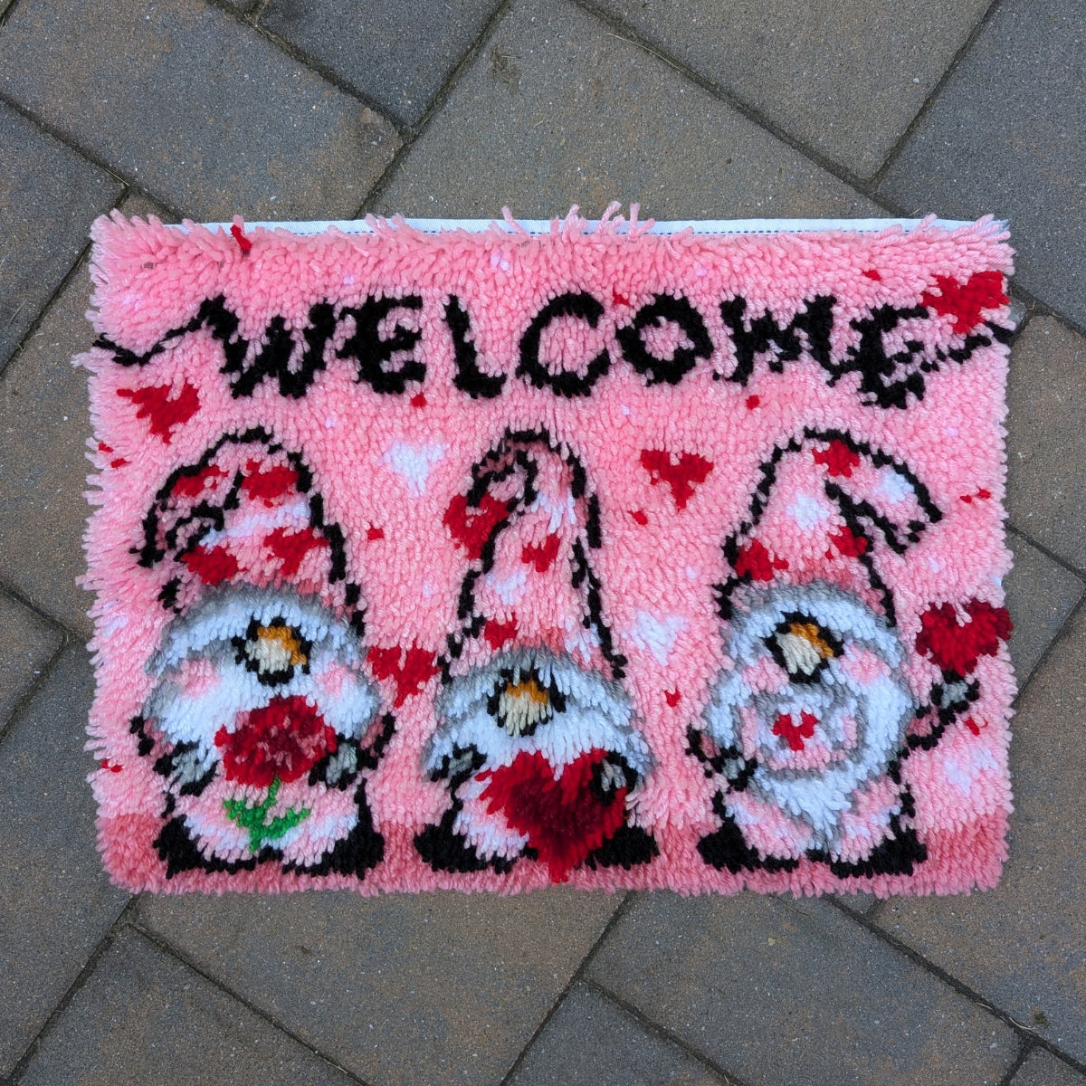 Welcome Gnomes Decorative Rug