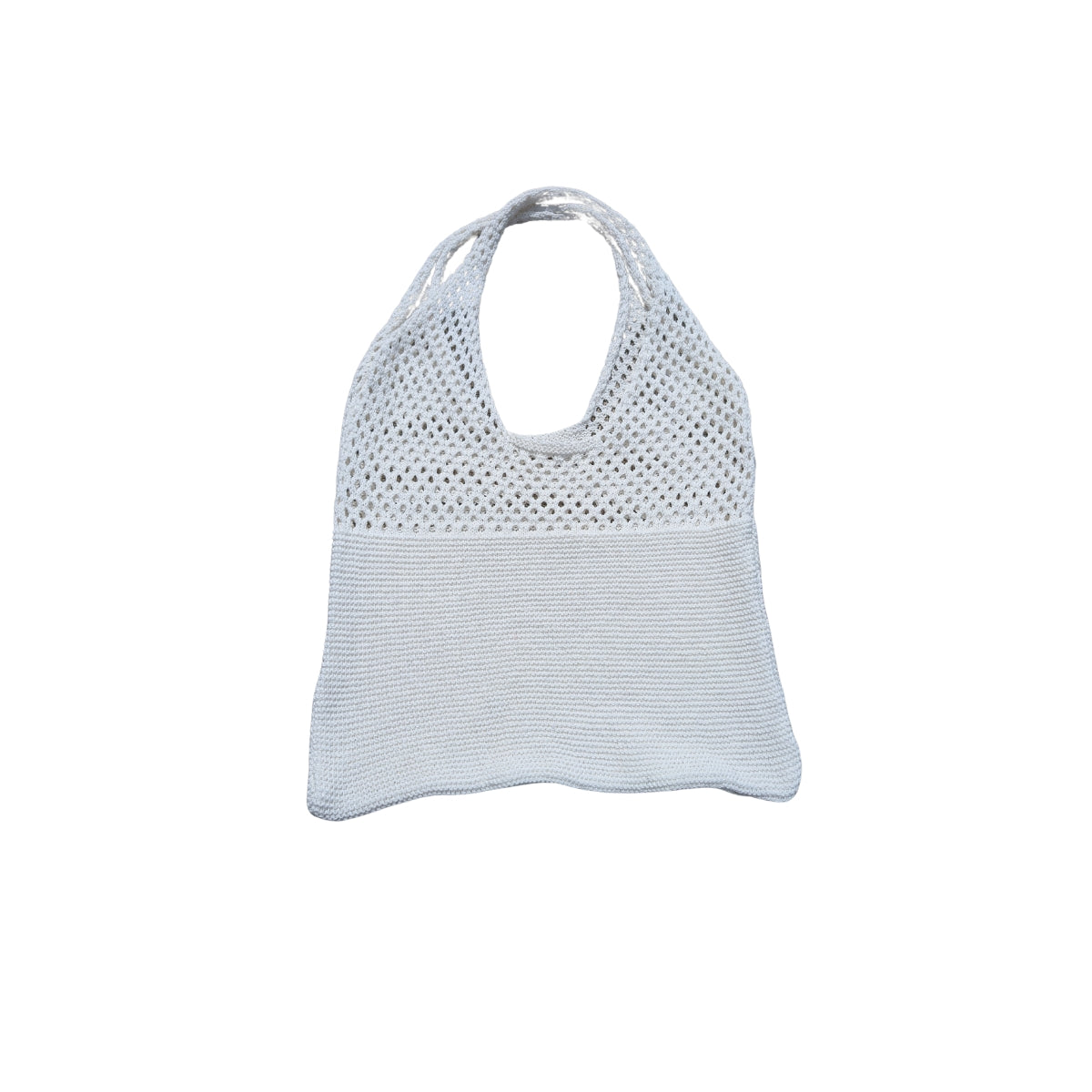 White Knit Bag
