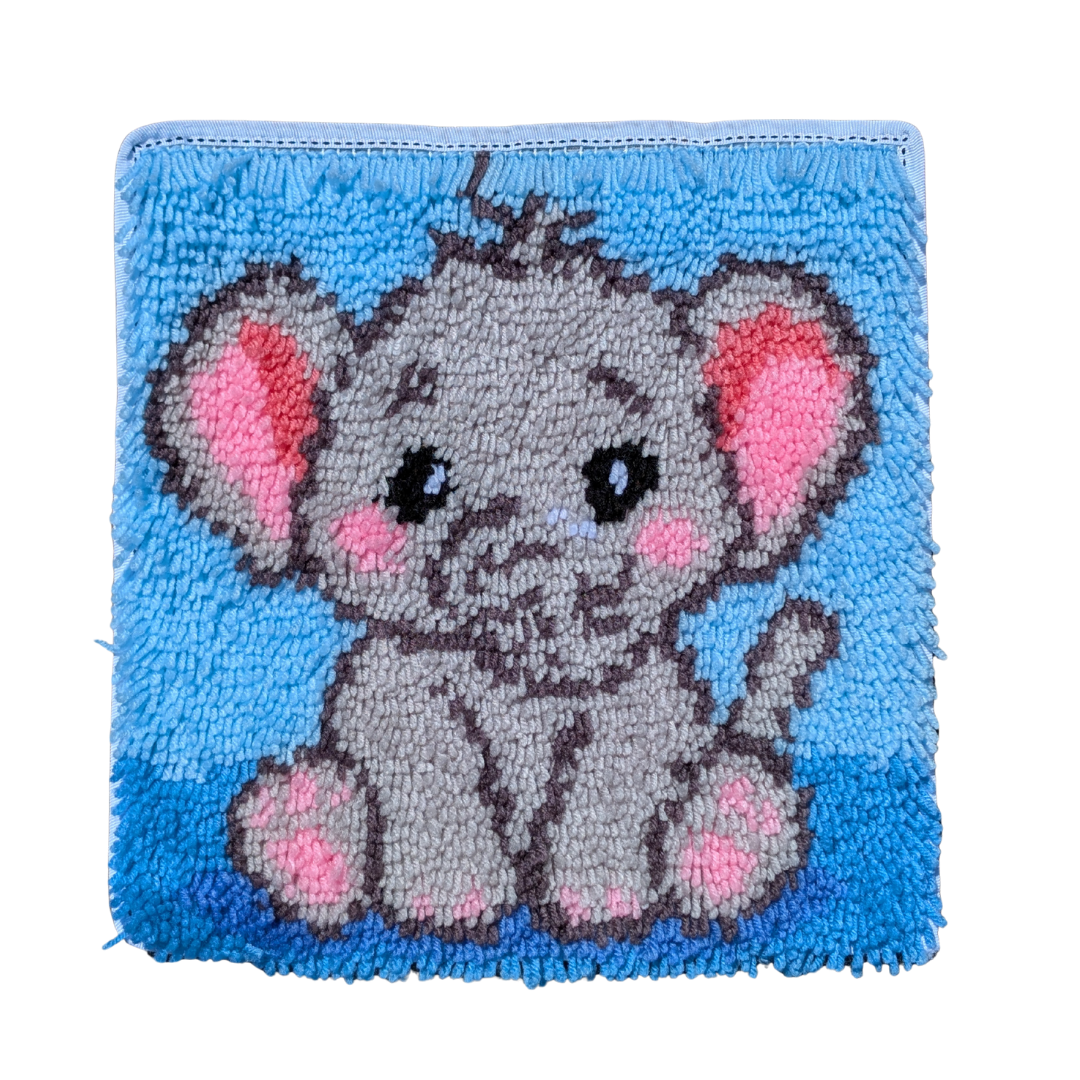 Elephant Snuggle Buddy Set