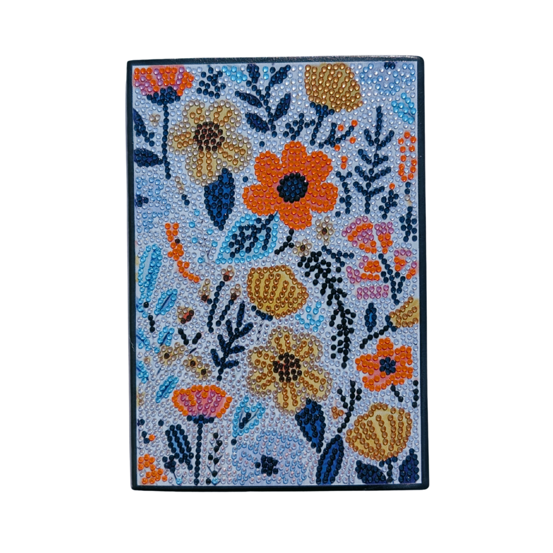 Floral Series Journal with Jewel Cover