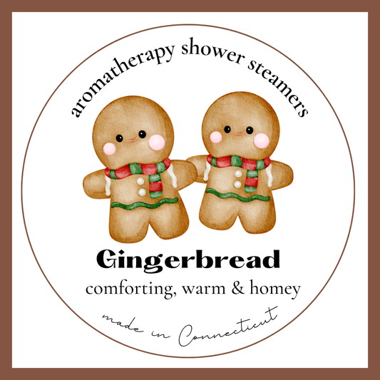 Gingerbread Shower Steamers