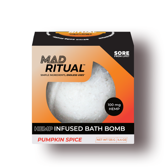 Pumpkin Spice Bath Bomb