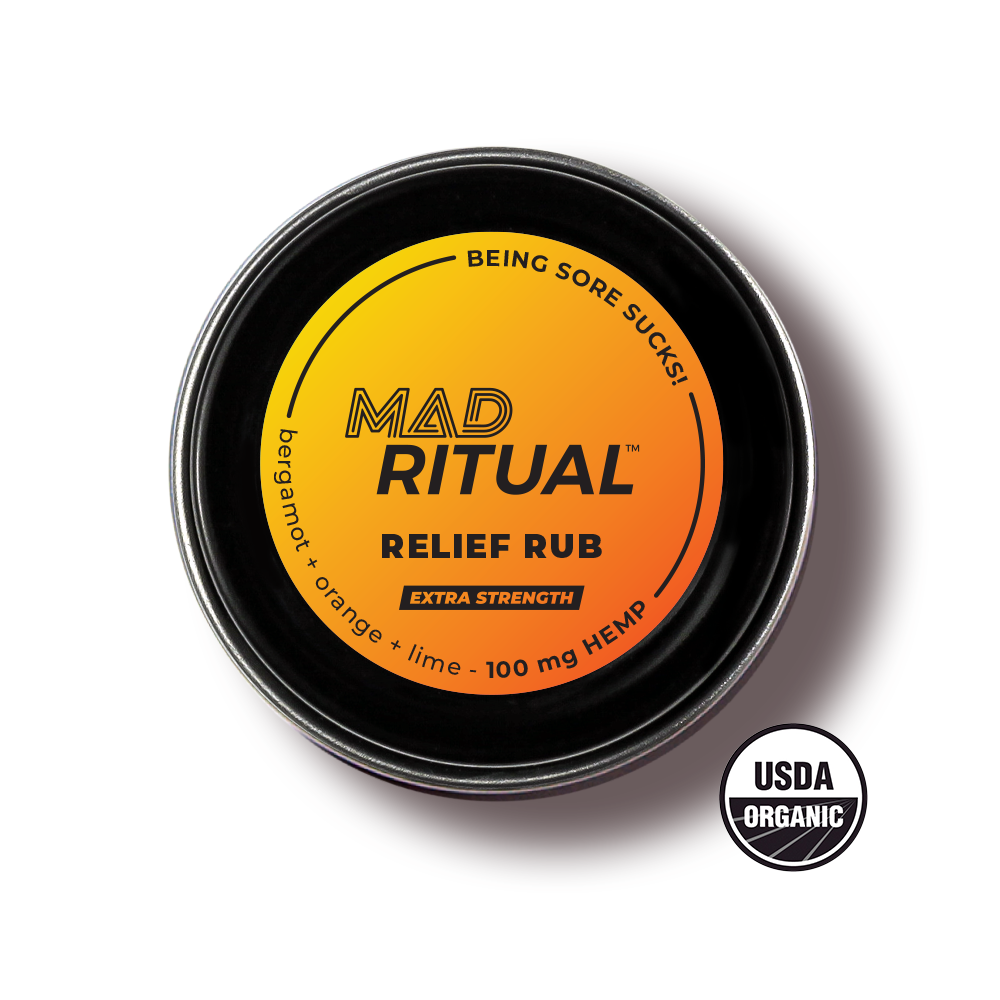 Bergamot Orange Lime Mini Tin Relief Rub