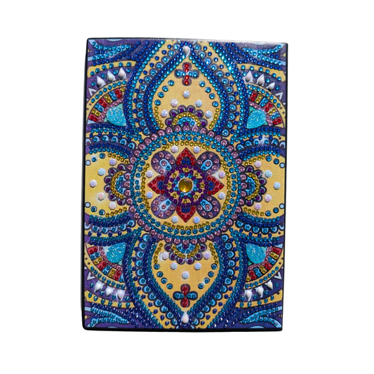 Blue Mosaic Journal with Jewel Cover