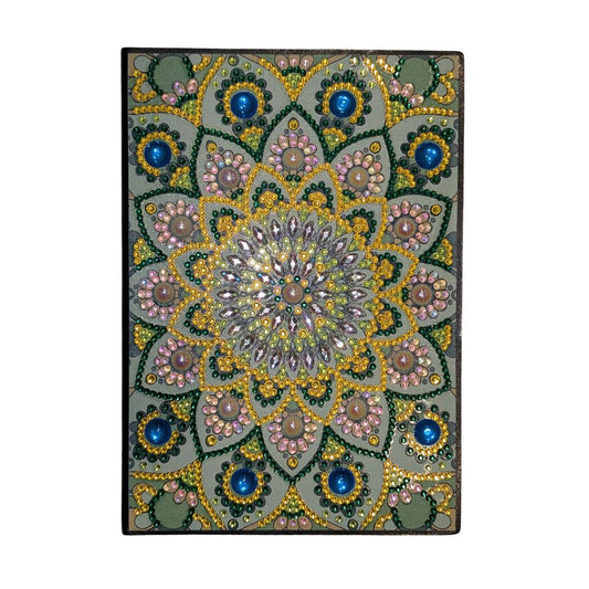 Green Mosaic Journal with Jewel Cover
