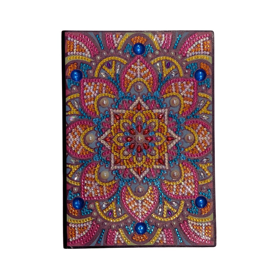 Pink Mosaic Journal with Jewel Cover