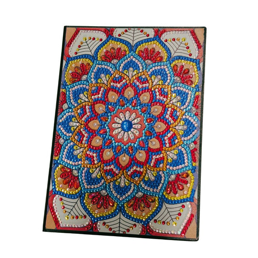 Red Mosaic Journal with Jewel Cover