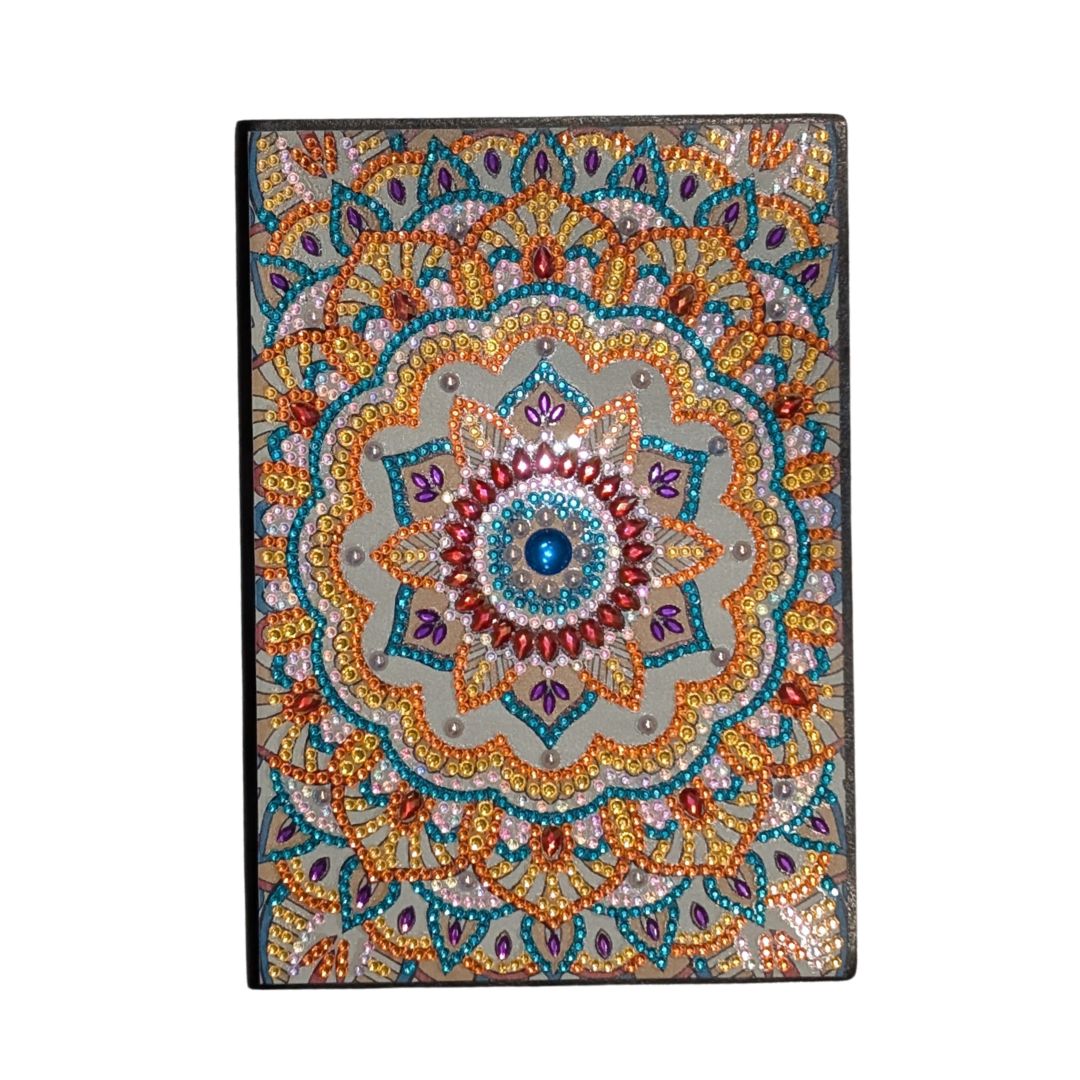 Gold Mosaic Journal with Jewel Cover