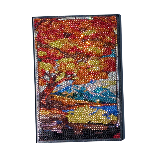 Orange Nature Series Journal with Jewel Cover