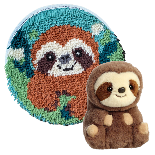 Sloth Snuggle Buddy Set
