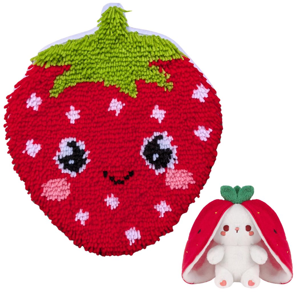 Strawberry Snuggle Buddy Set