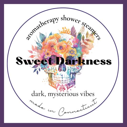 Sweet Darkness Shower Steamers